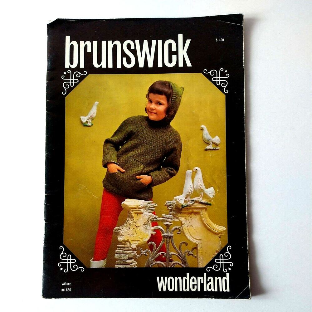 Brunswick Volume 626 Wonderland – 1968 Vintage Kids' Knitting Pattern Booklet